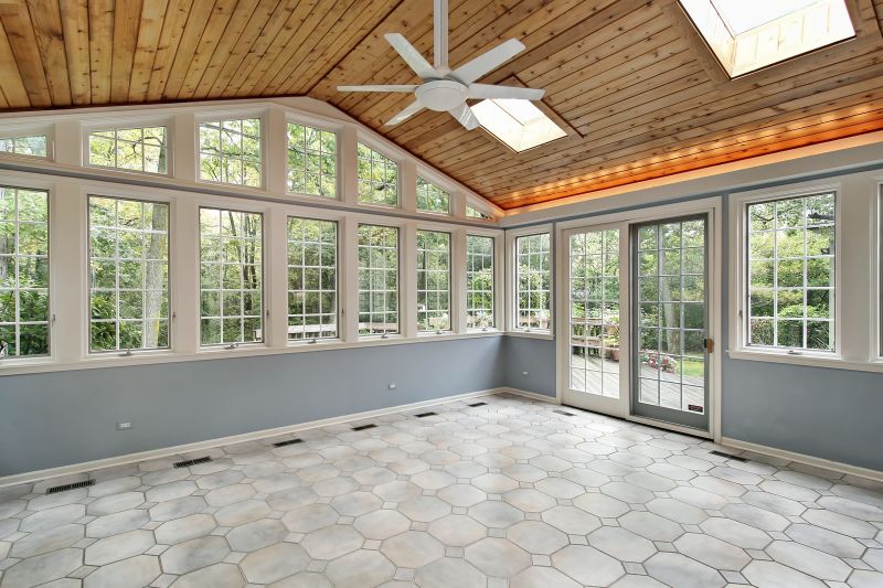 Completed Sunroom with Panoramic Views